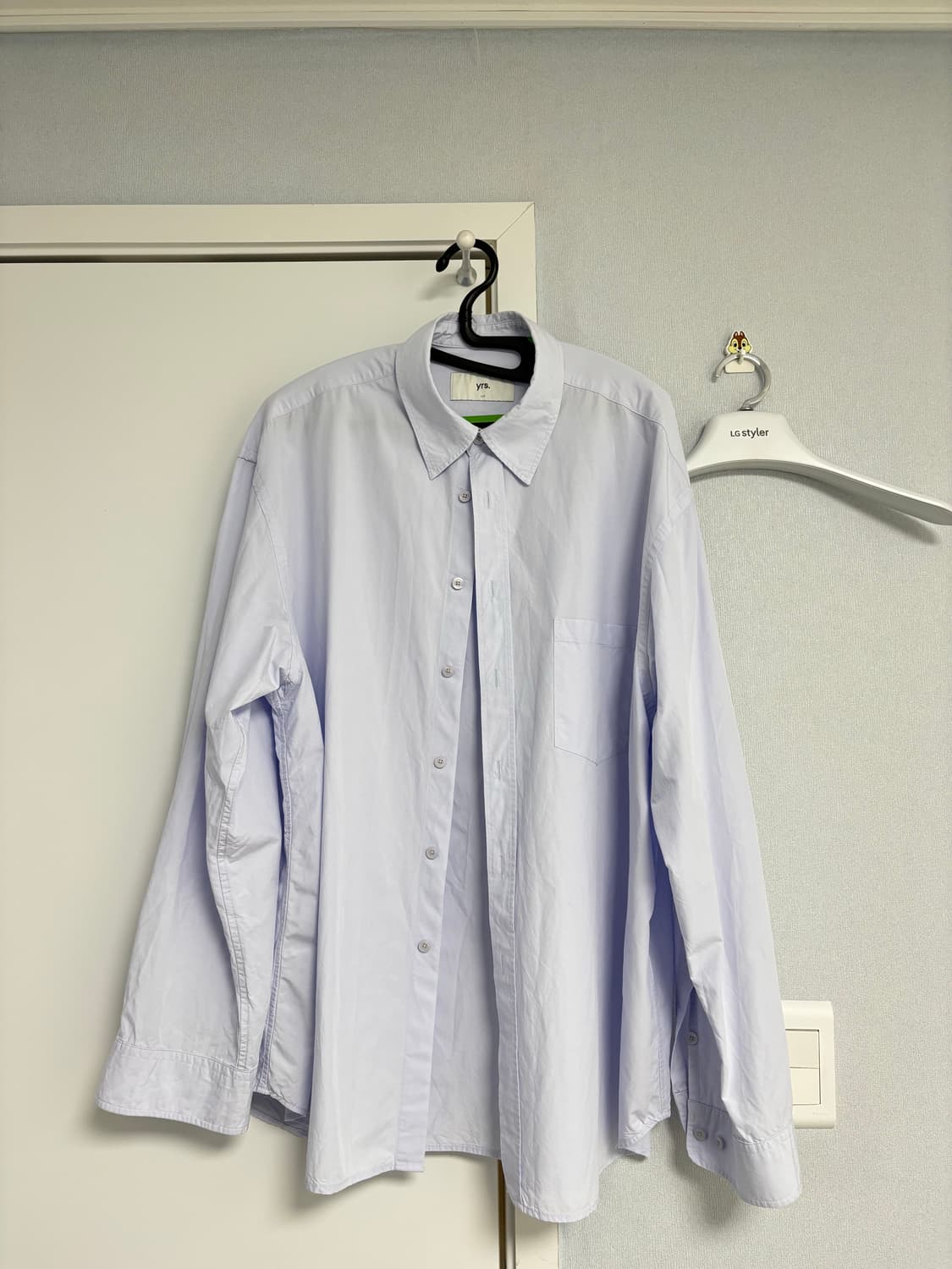 이얼즈어고 포이카 셔츠 모달 코튼 삭스 컬러 3 사이즈 상품이미지4