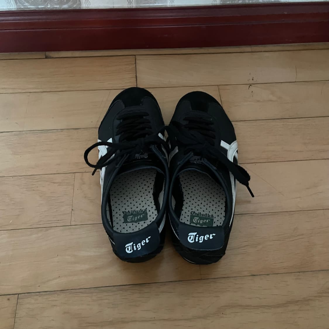 오니츠카 타이거 멕시코 66 블랙 화이트 235 상품이미지7