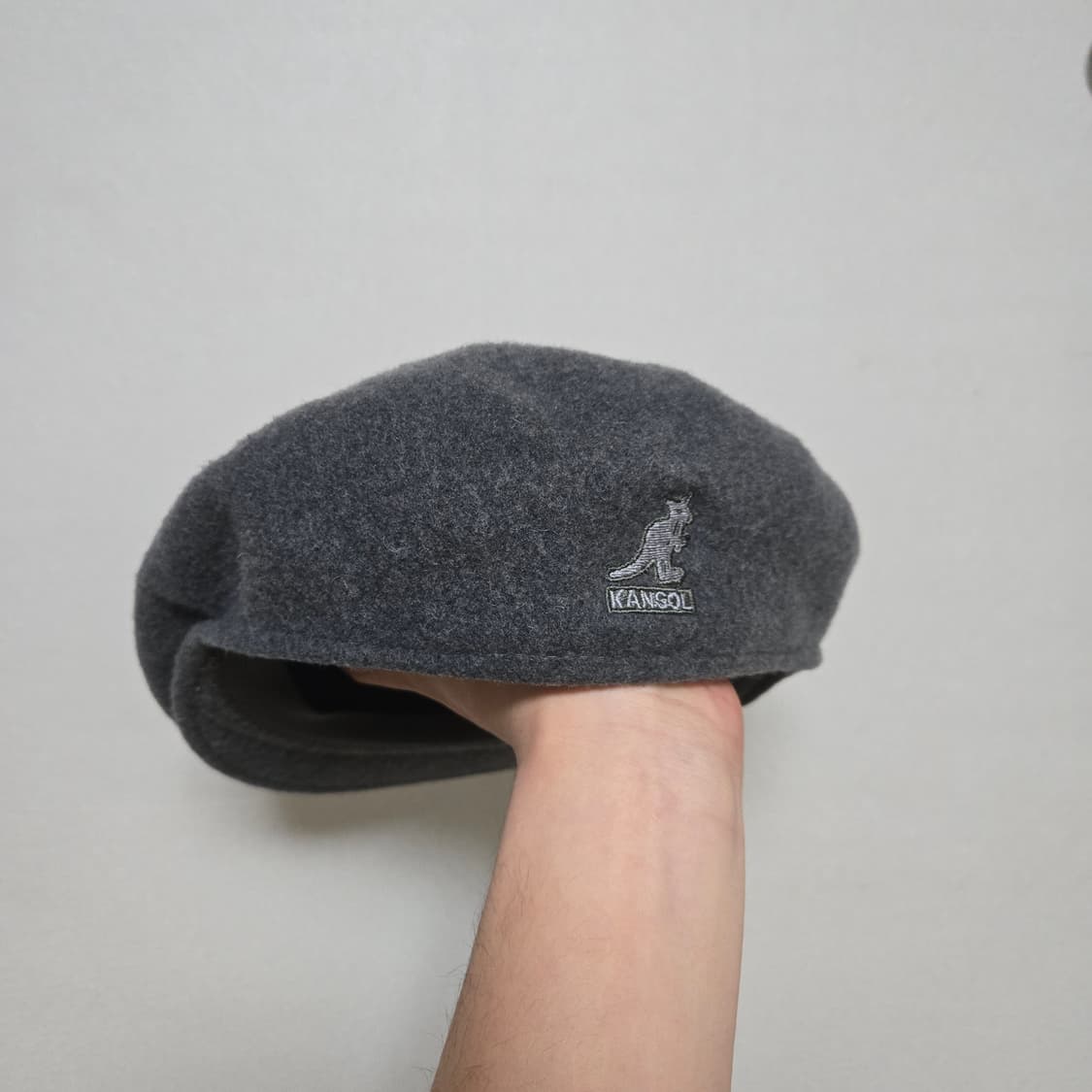 캉골 그레이 울 헌팅캡 상품이미지4