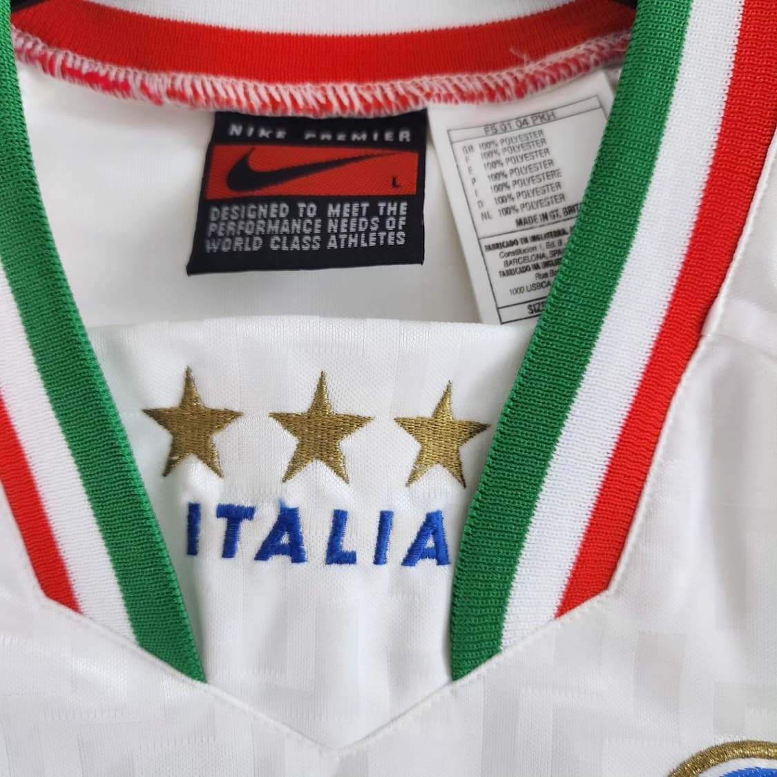 1996-97 이탈리아 트레이닝 탑 L 상품이미지3