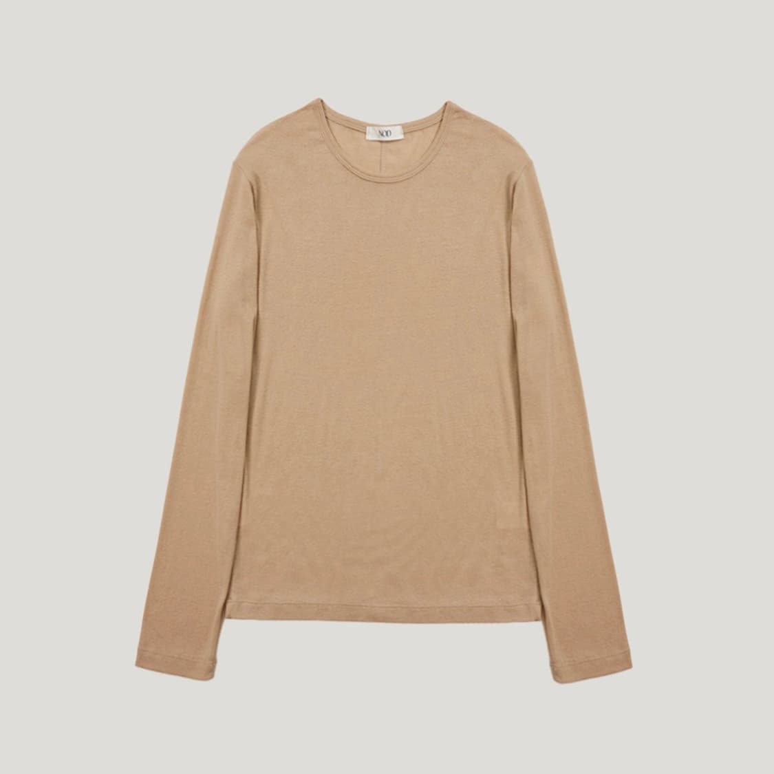 엔오디 머플러 탑 SET-UP 카멜 상품이미지7