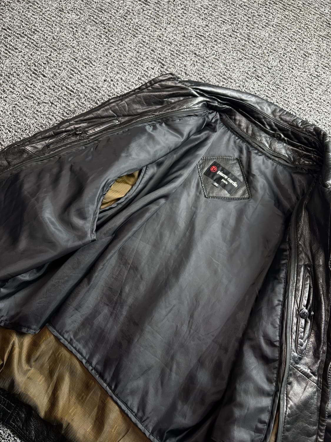 00s 빈티지 아카이브 양가죽 레더 봄버 자켓 2645 상품이미지3