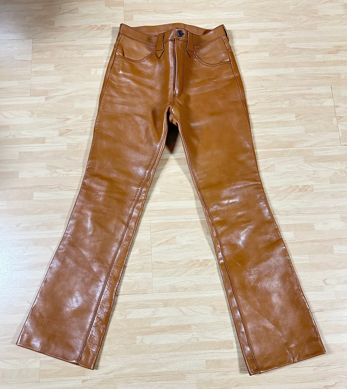 Y'2 leather 홀스하이드 팬츠 상품이미지1