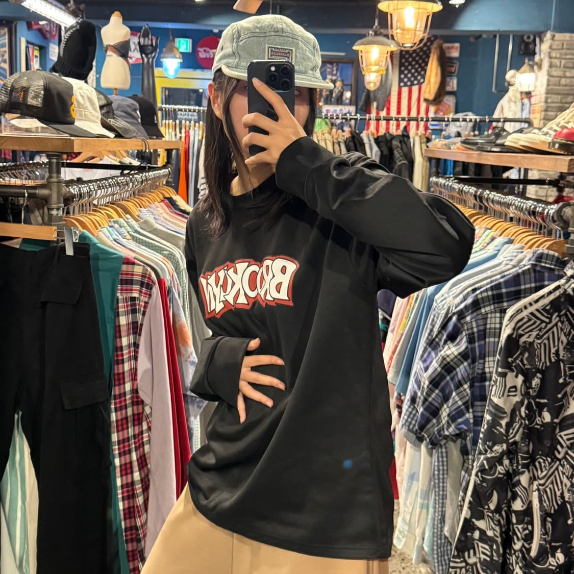 Karl kani 칼카니 브루클린 기모 맨투맨 상품이미지2