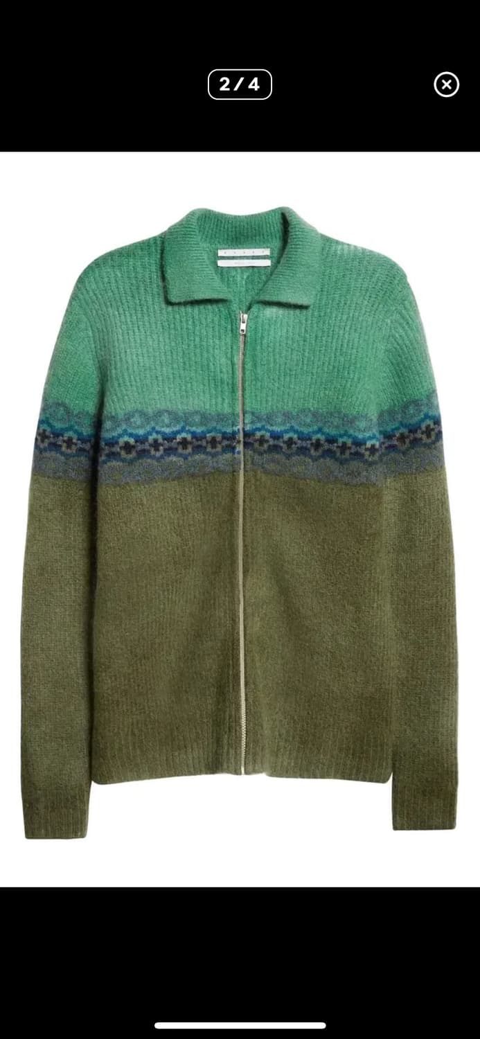 Ranra 집업 니트 xs 판매 상품이미지1