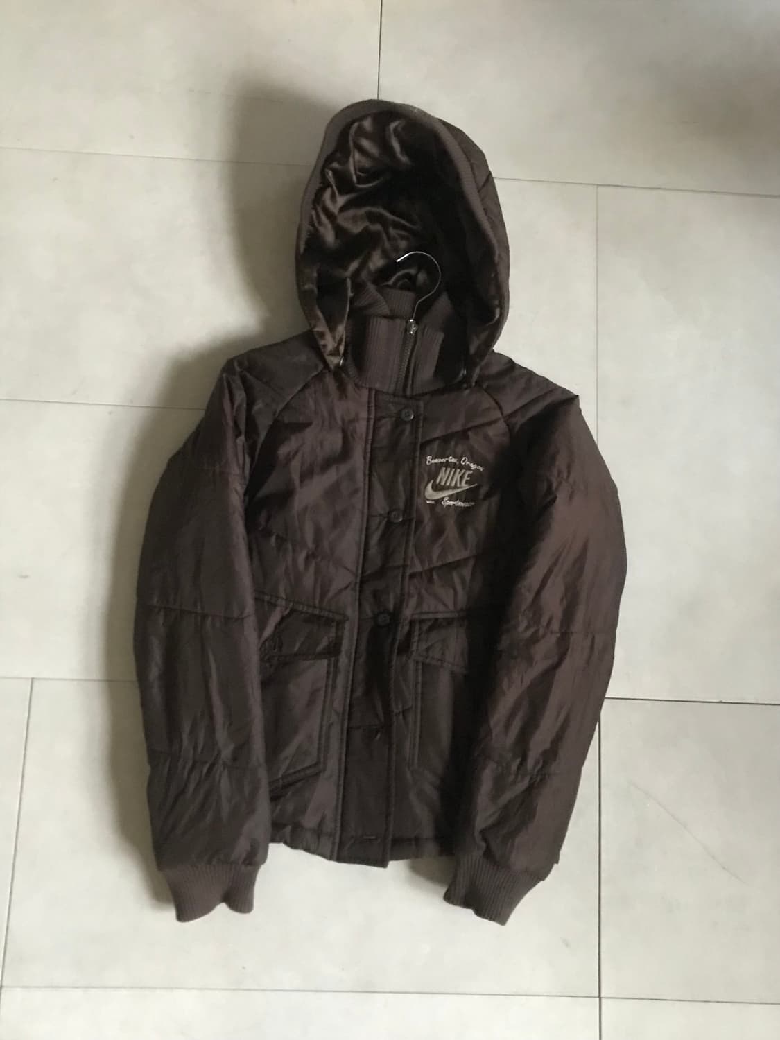 나이키 브라운 후드 패딩 상품이미지8