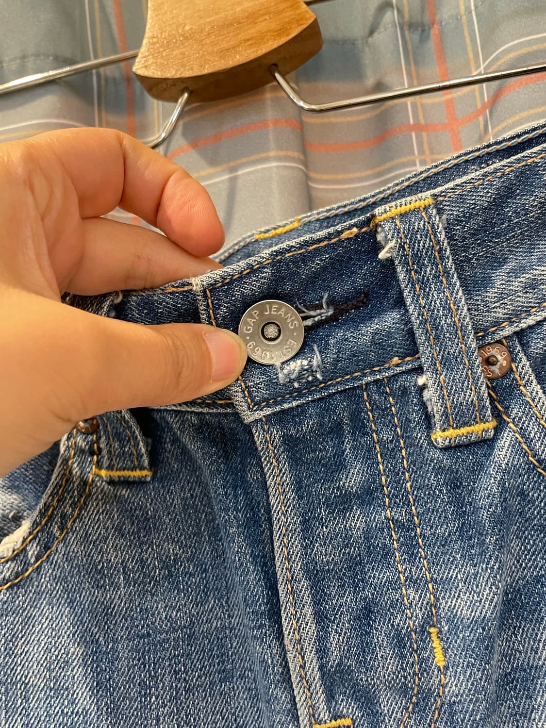 GAP 갭 데님스커트 상품이미지4