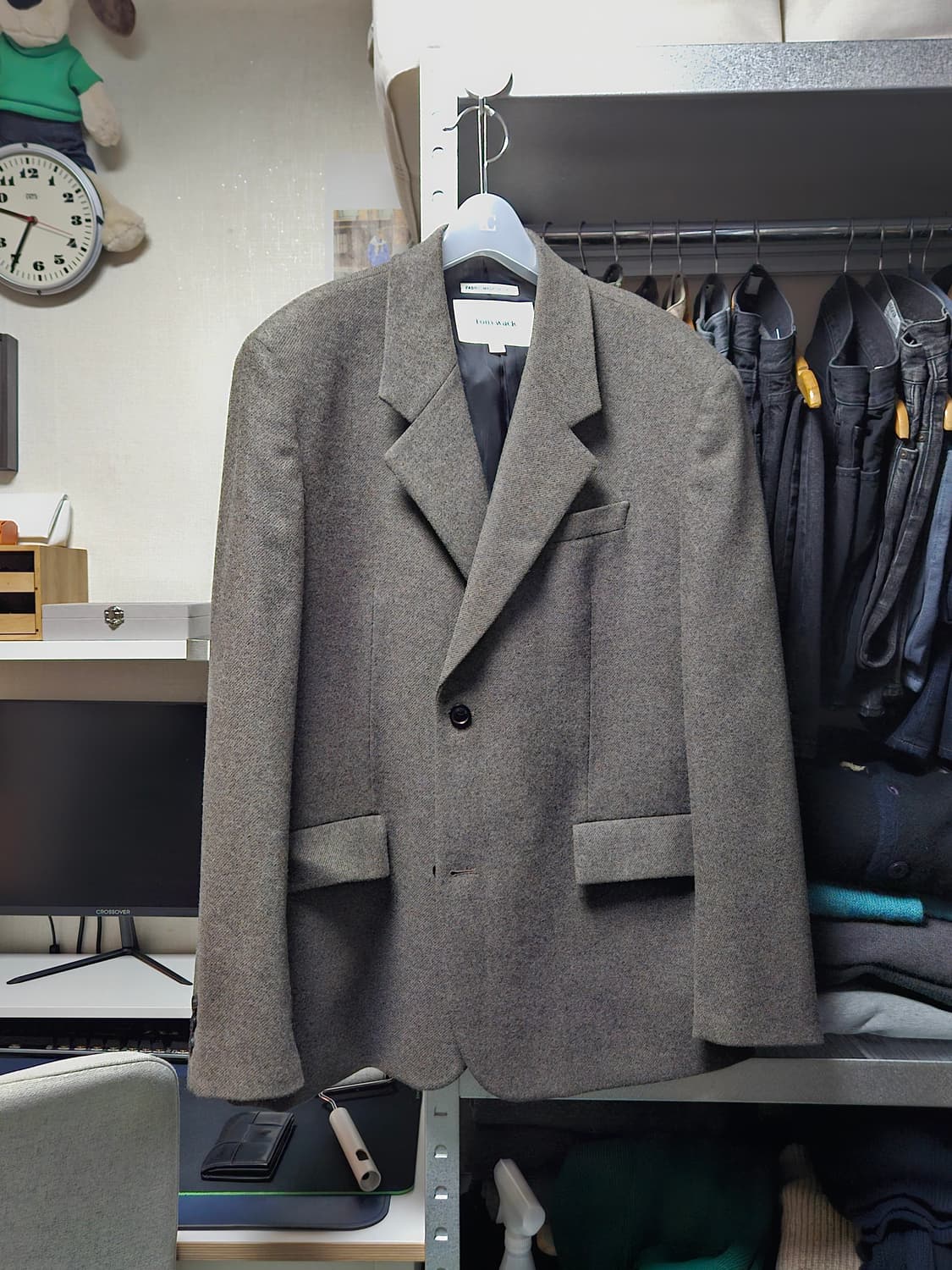 [최종 할인] 토니웩 이탈리안 울 플란넬 블레이저 (L) 상품이미지1