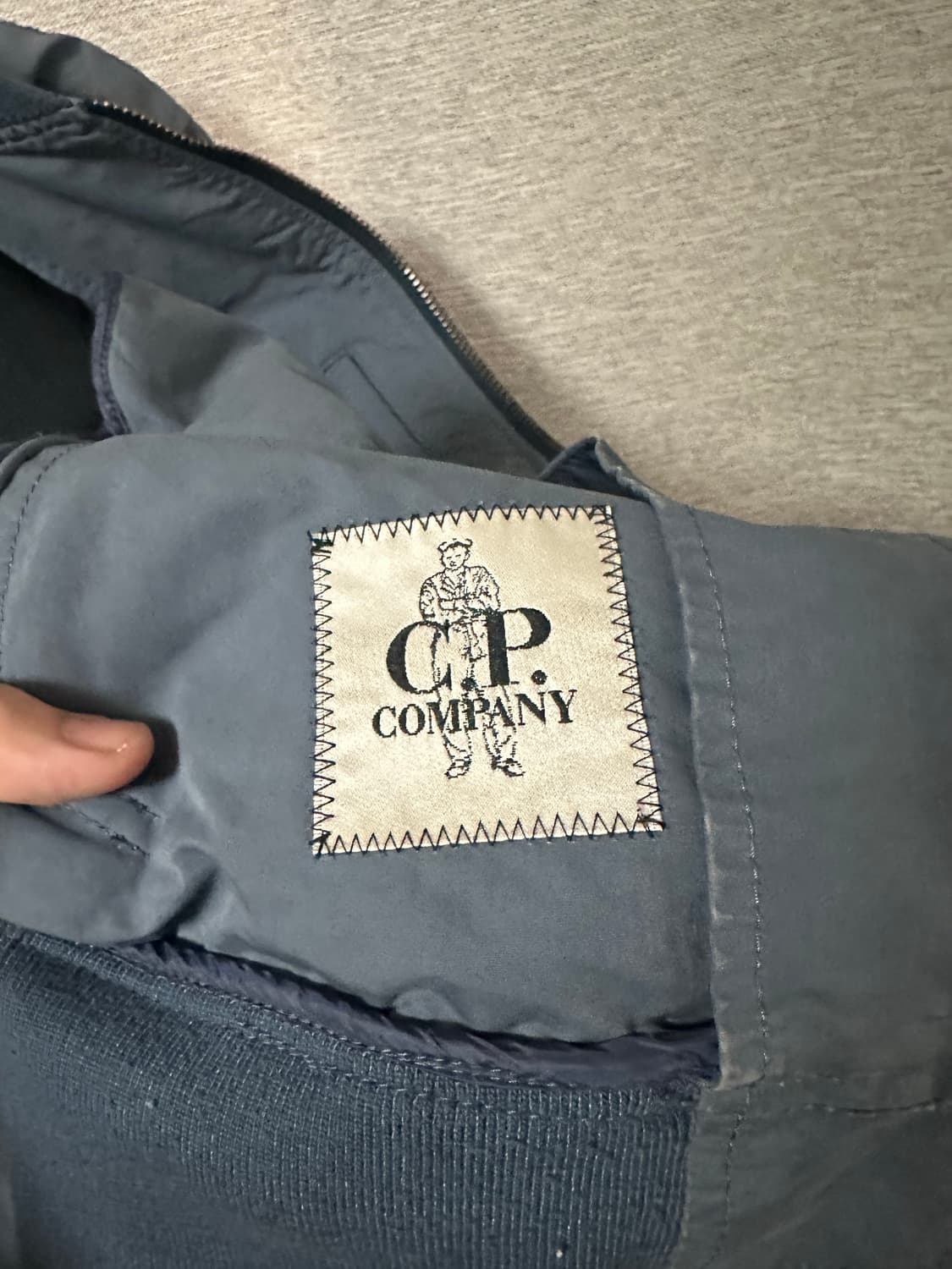 CP컴퍼니 블루종 자켓 블루 (105) 상품이미지5