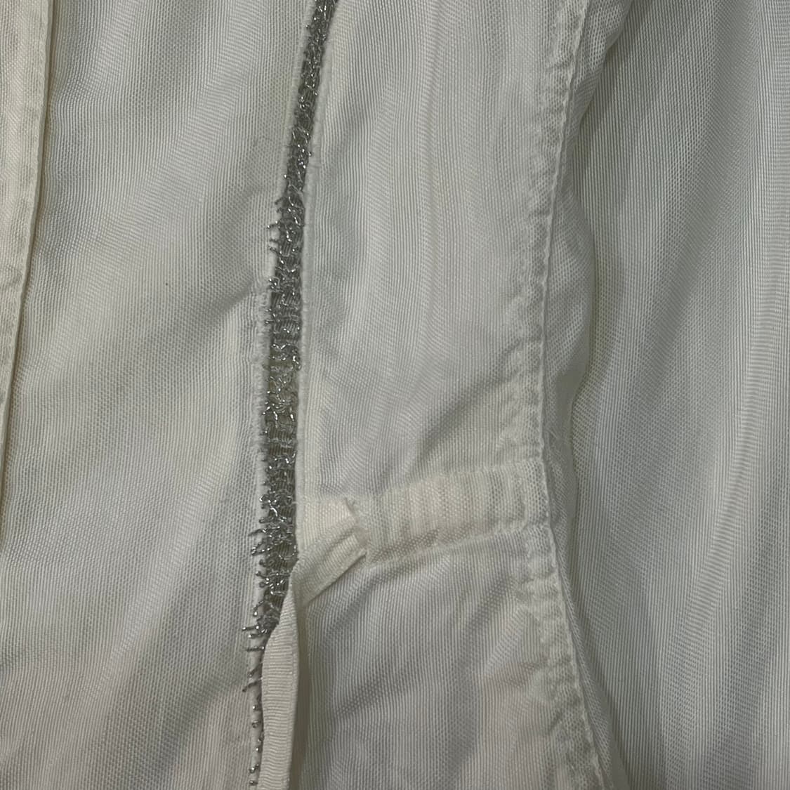  엠포리오아르마니 디테일 화이트 집업 자켓 y14777 상품이미지4