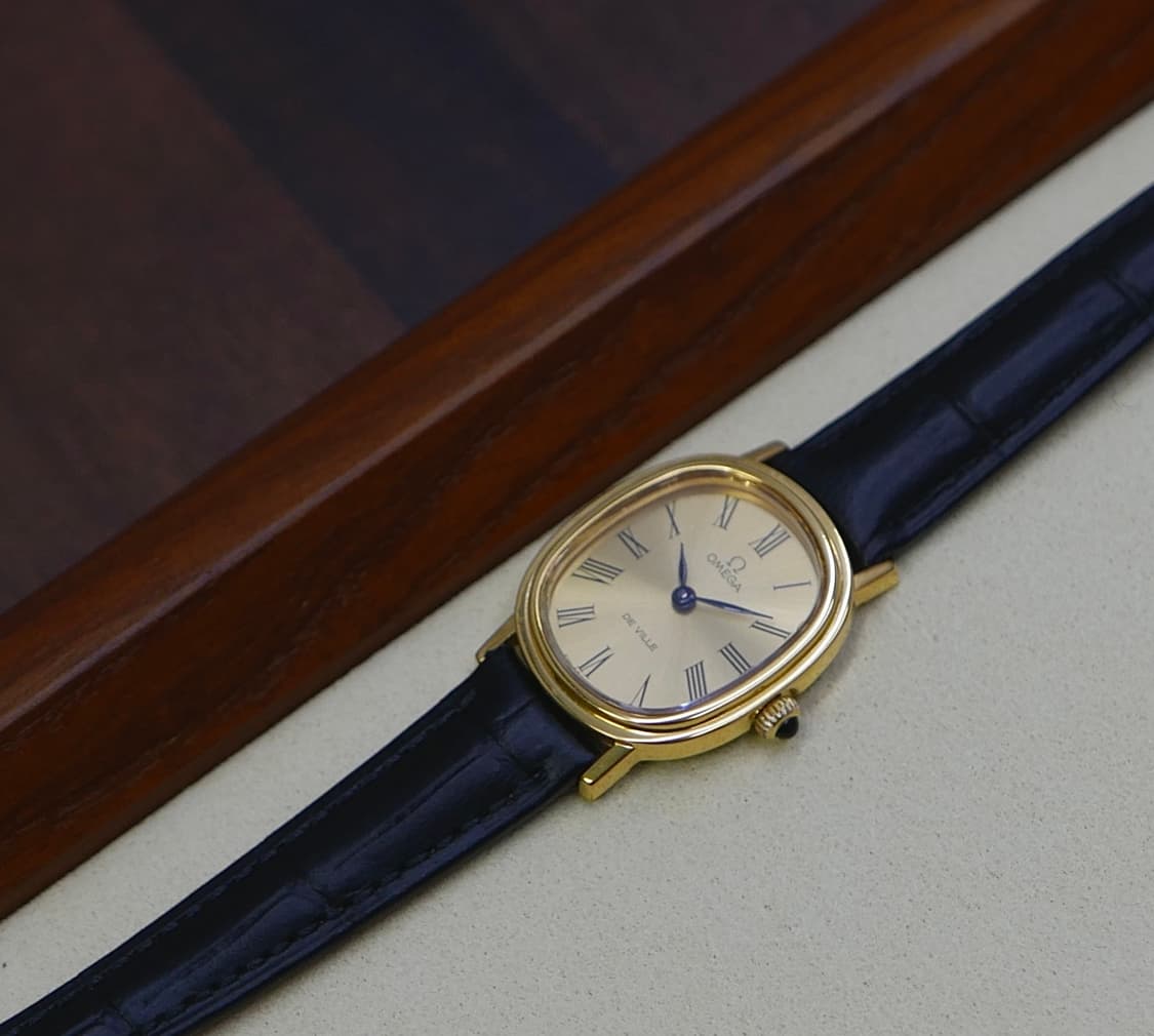 오메가 빈티지 드빌 엘립스 로만 카보숑 상품이미지3