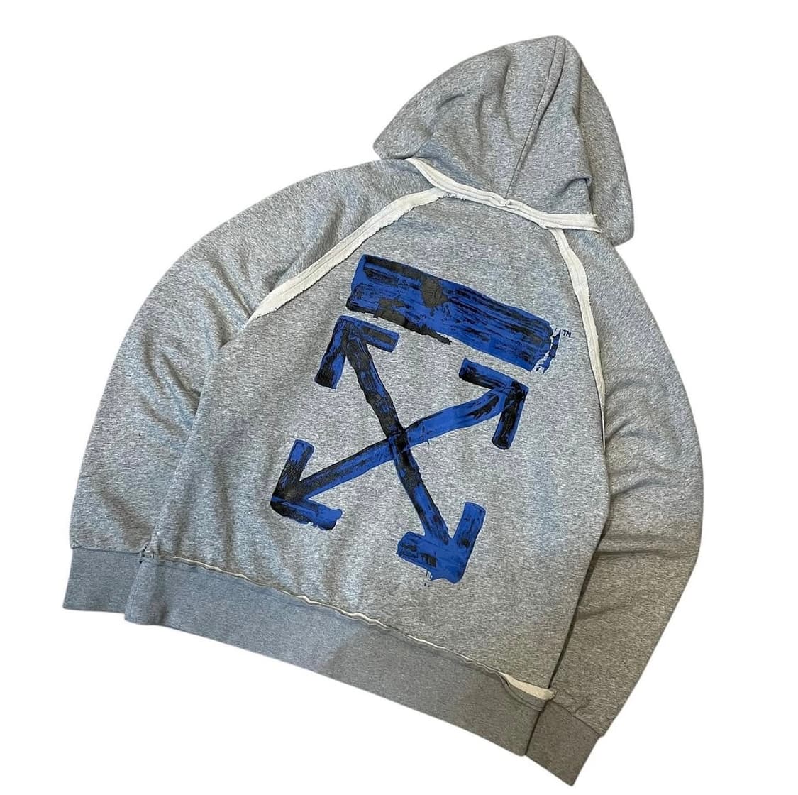 오프화이트 후드티 상품이미지1