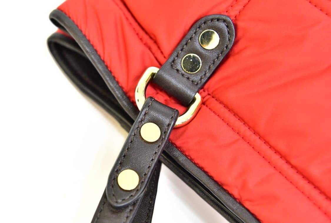 버버리 나일론 레드 토트백 (정품) 상품이미지8