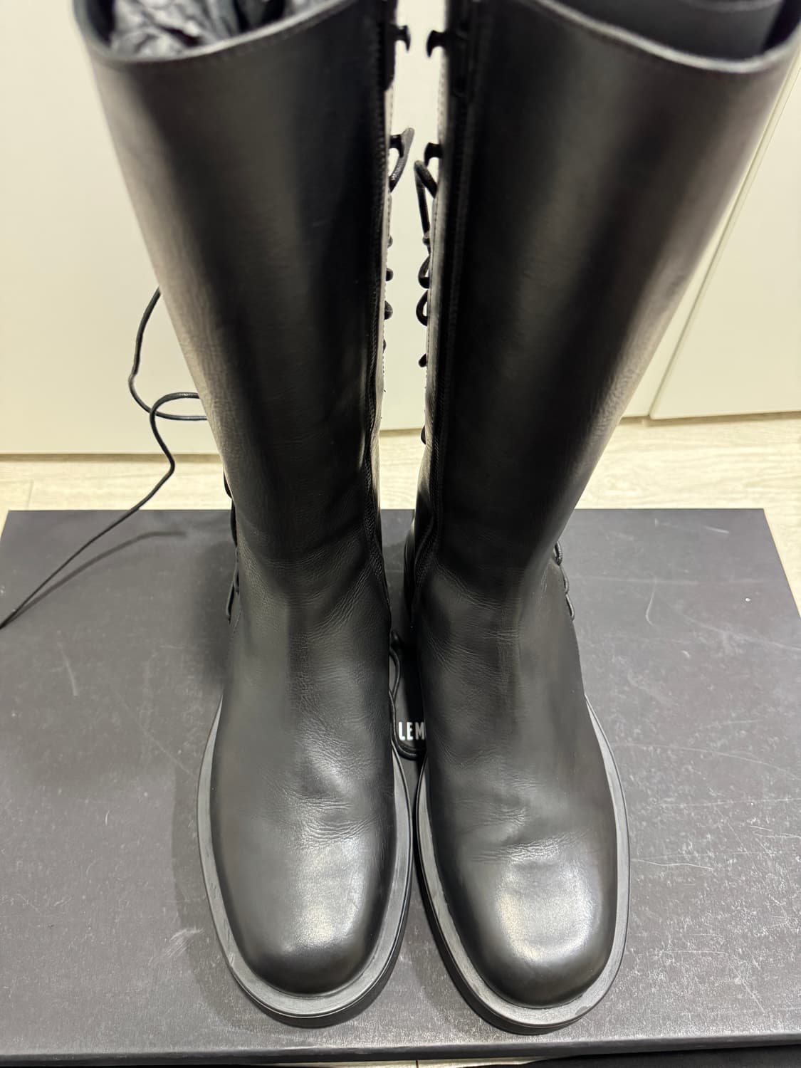 앤드뮐미스터 백레이스 부츠 40사이즈 MICK BOOTS 상품이미지5