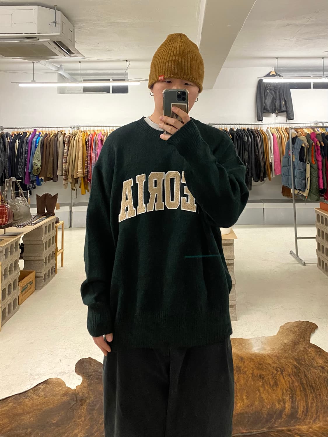 FREAK'S STORE peoria knit 프릭스스토어 오버핏 니트 상품이미지6