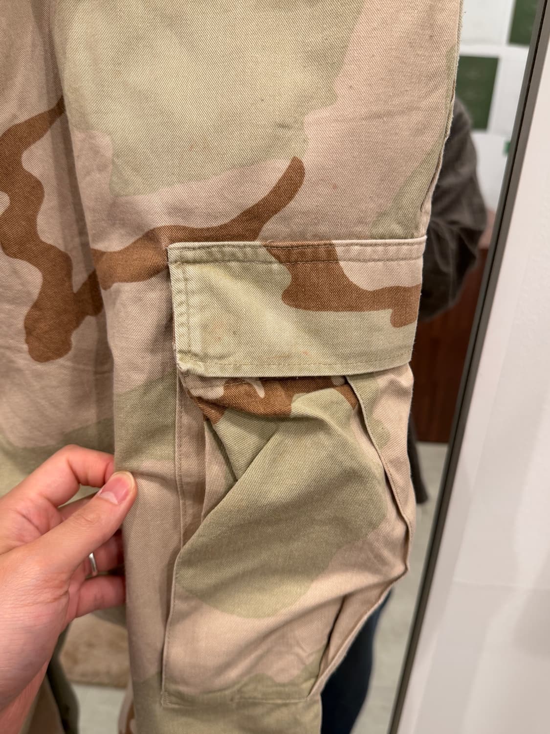 90s Military U.S.Army 미군 데저트 카모 BDU 필드팬츠 상품이미지7