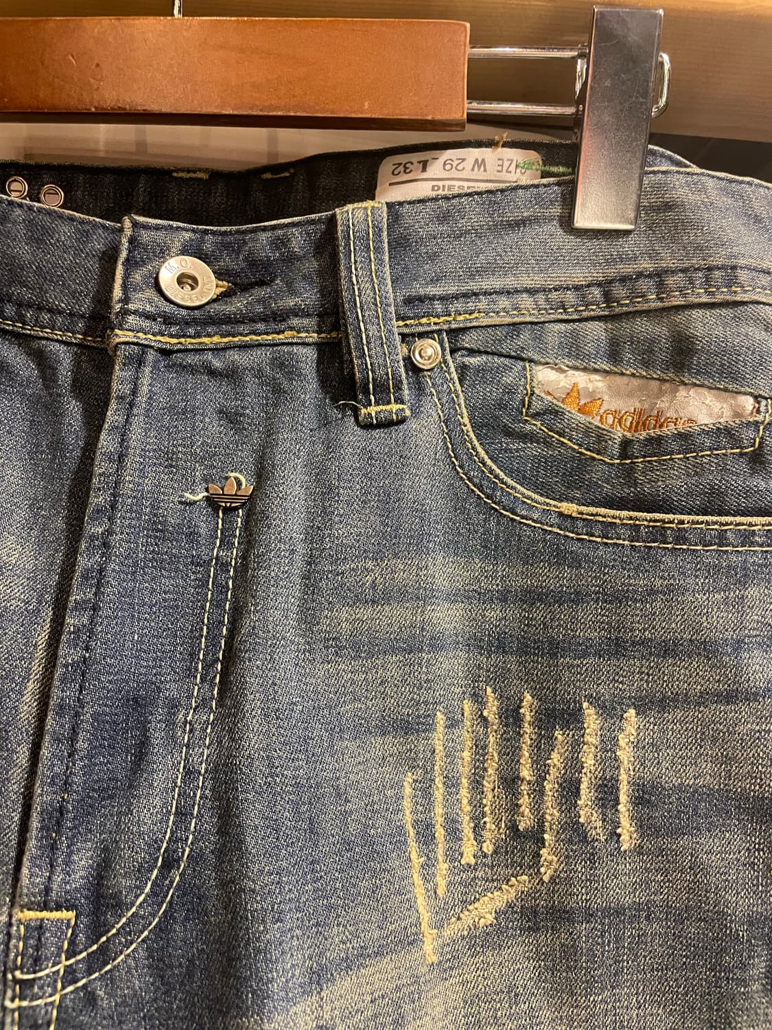 디젤 아디다스 청바지 상품이미지2