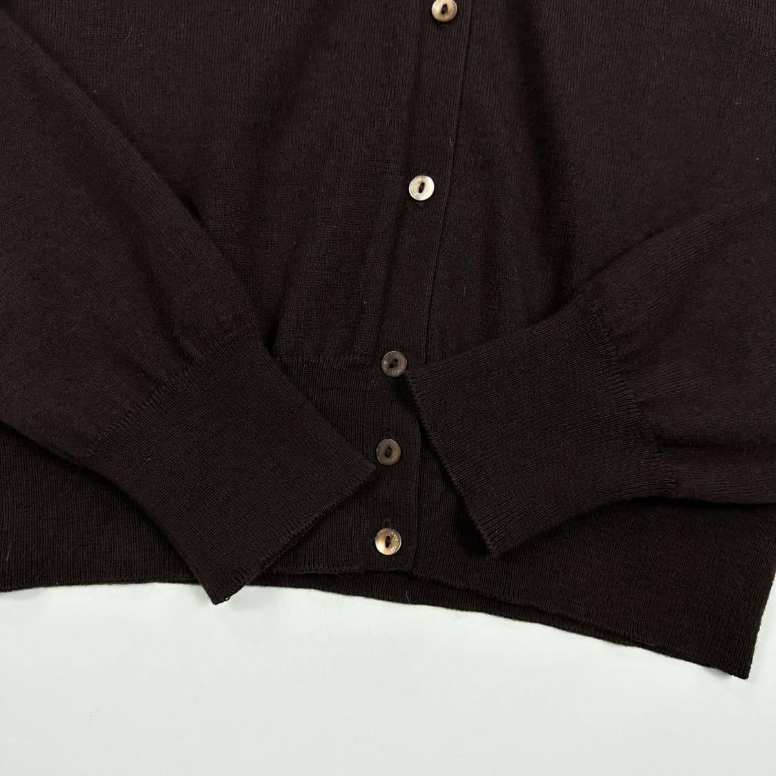 빈폴 레이디스 브라운 니트 가디건 (M 여성추천) 상품이미지4