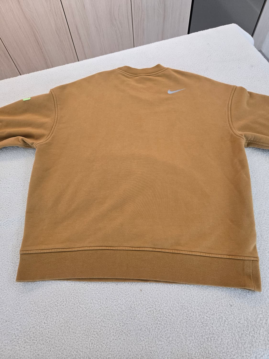나이키 브라운 핑크포켓 박스 맨투맨 티셔츠 L 상품이미지6