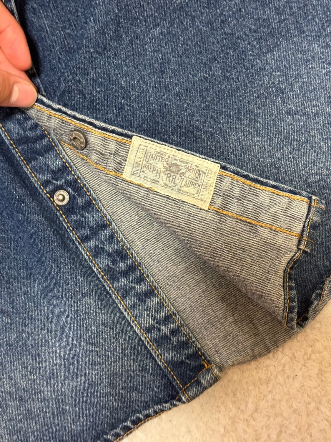 RRL 콘초 웨스턴 셔츠 상품이미지3