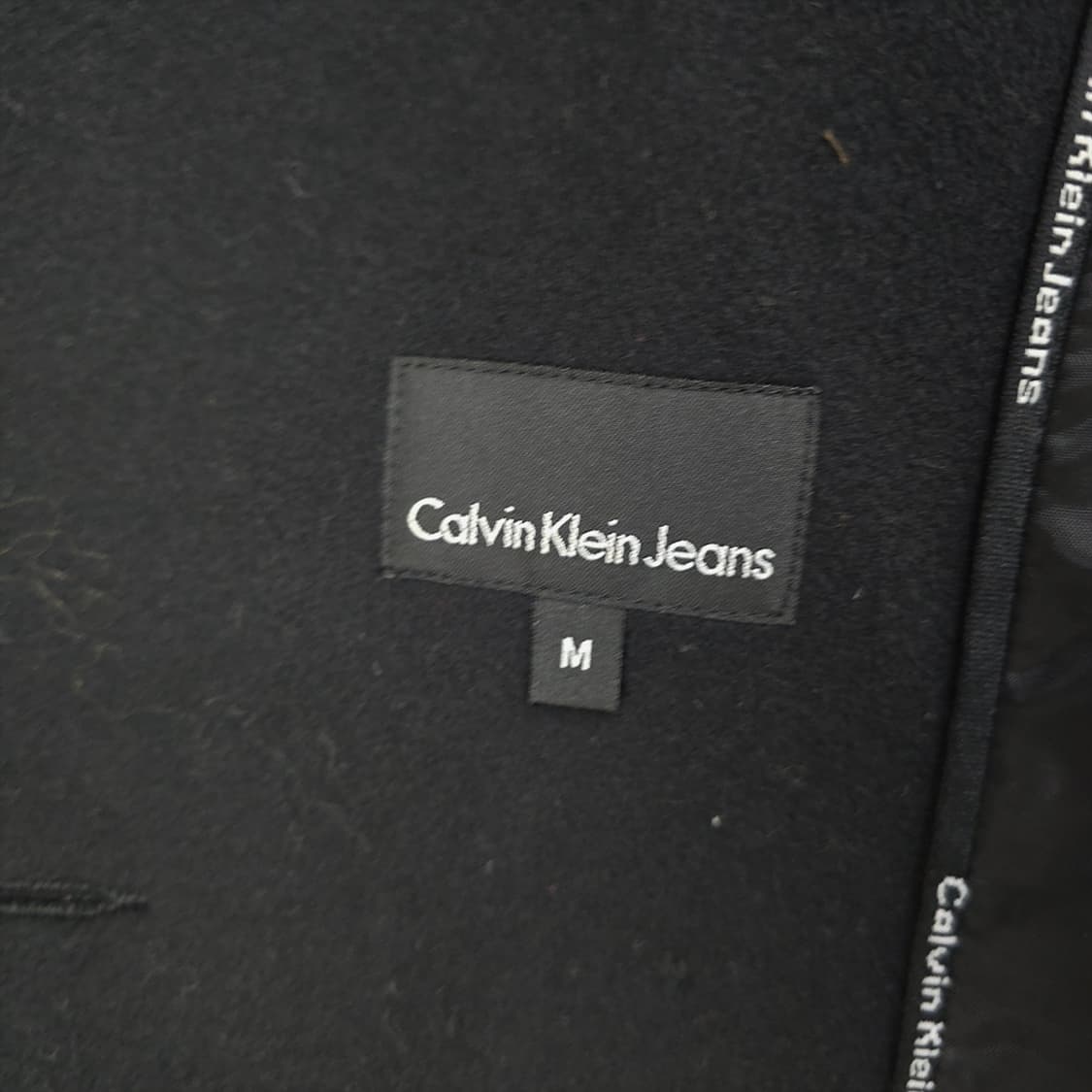 캘빈클라인 울캐시미어 피코트 M 상품이미지7