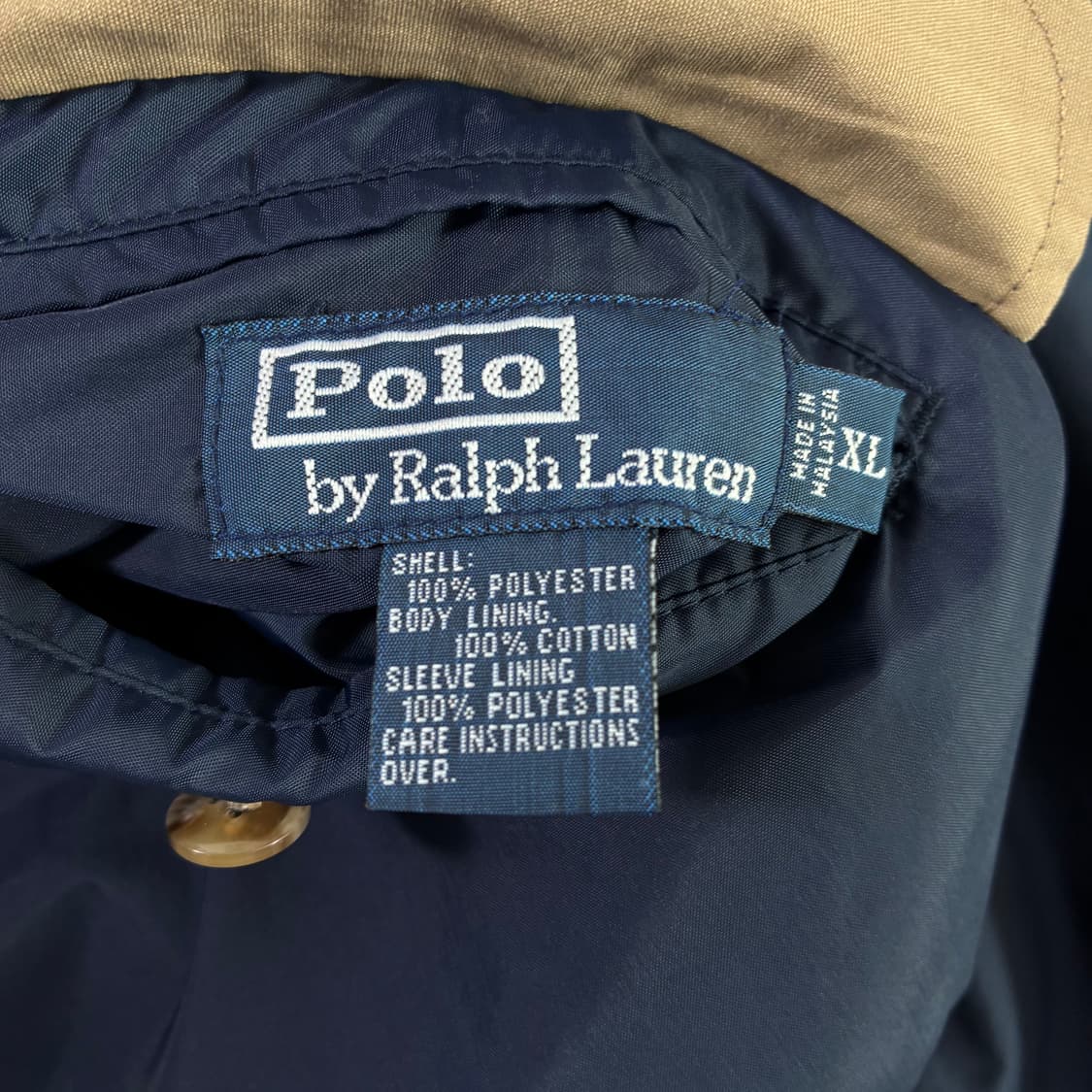 Polo 폴로 랄프로렌 00‘s 리버시블 폴리쉘 바라쿠다 자켓 상품이미지7