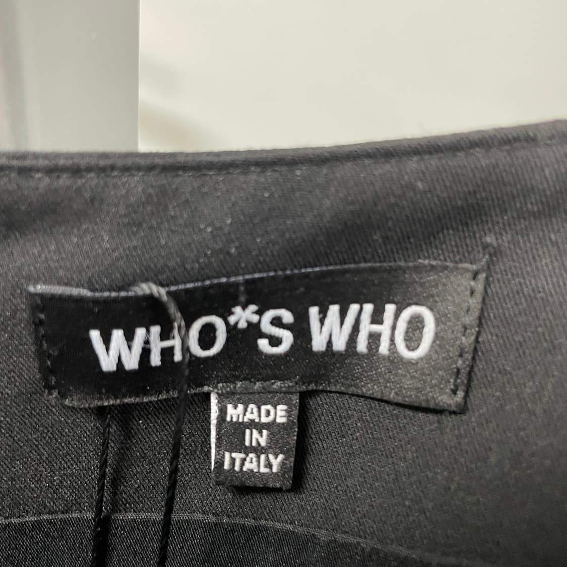 WHO*S WHO 블랙 스커트 40 상품이미지5