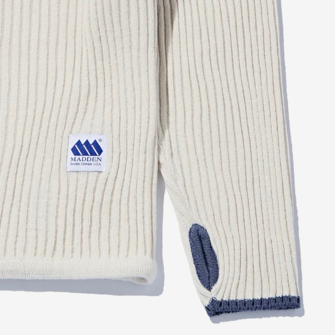 [매든] 퍼니 풀오버 니트 후디 상품이미지4