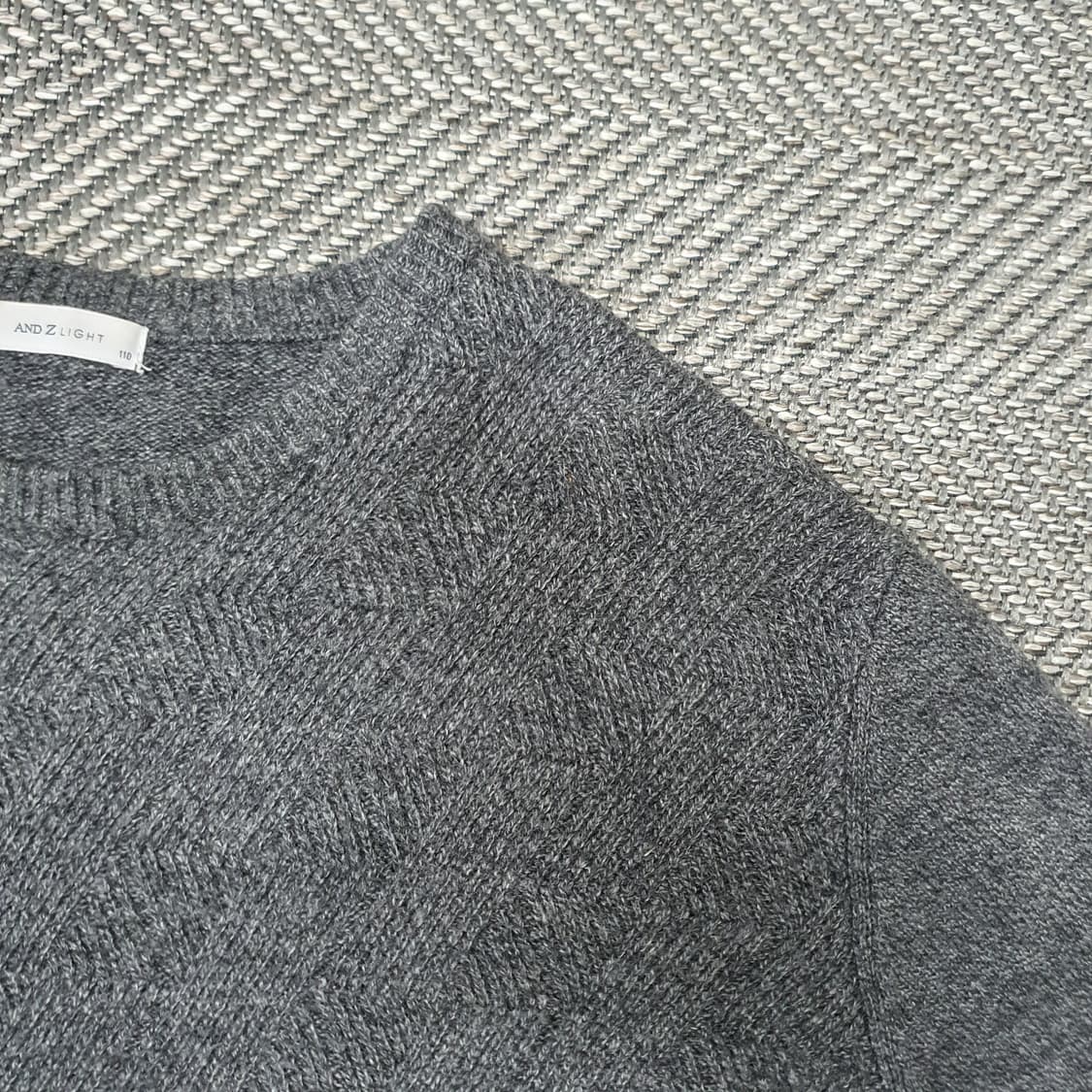 앤드지 울 캐시미어 니트 남자110 상품이미지3