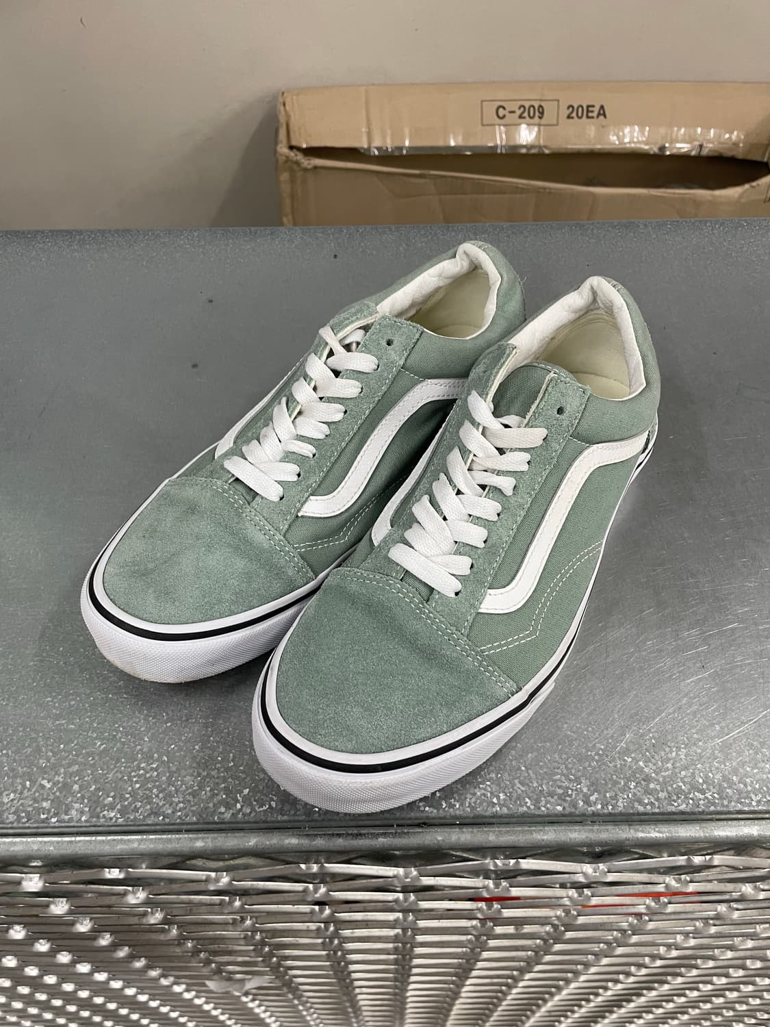 반스 올드스쿨 아이스버그 그린 275 상품이미지2