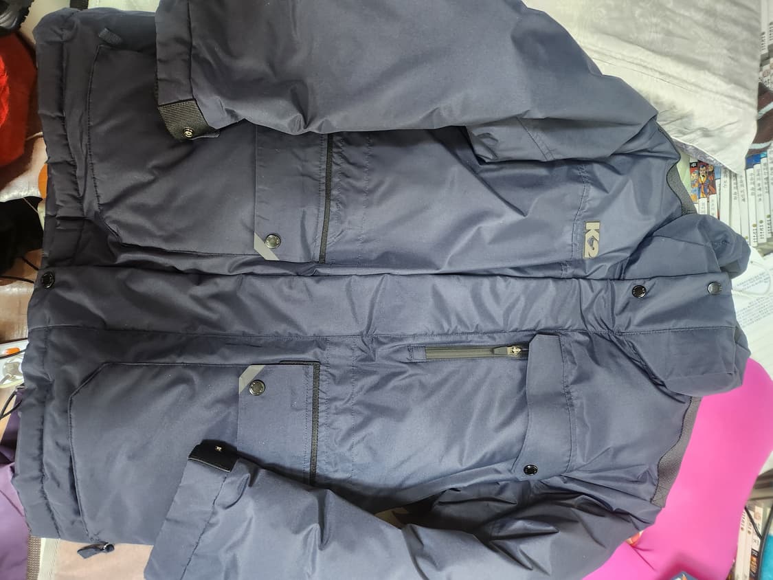 K2네이비다운패딩100 상품이미지3