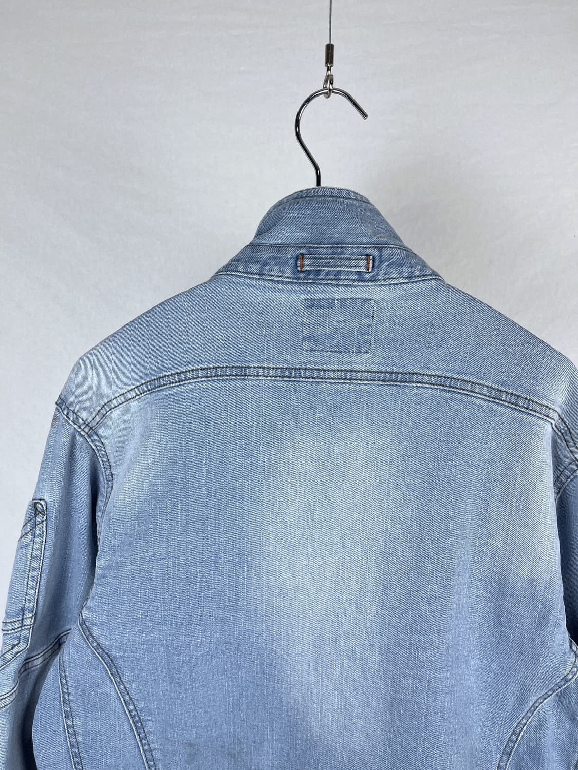 G.GROUND 라이더 하이넥 데님 자켓 상품이미지4