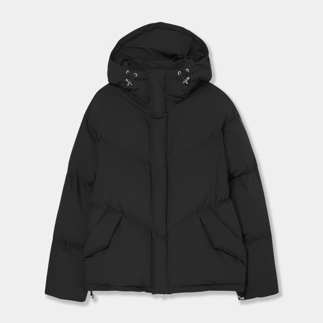 애프터 프레이 쉘후디 푸퍼 다운 재킷 블랙 L 상품이미지1