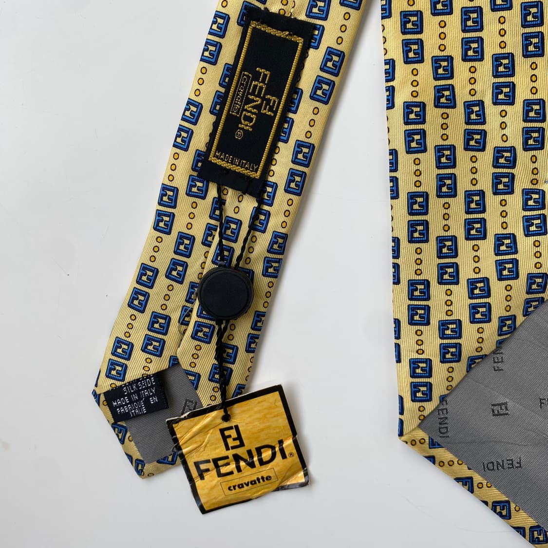 택달린 펜디 (FENDI) FF 모노그램 정품 명품 넥타이 상품이미지6