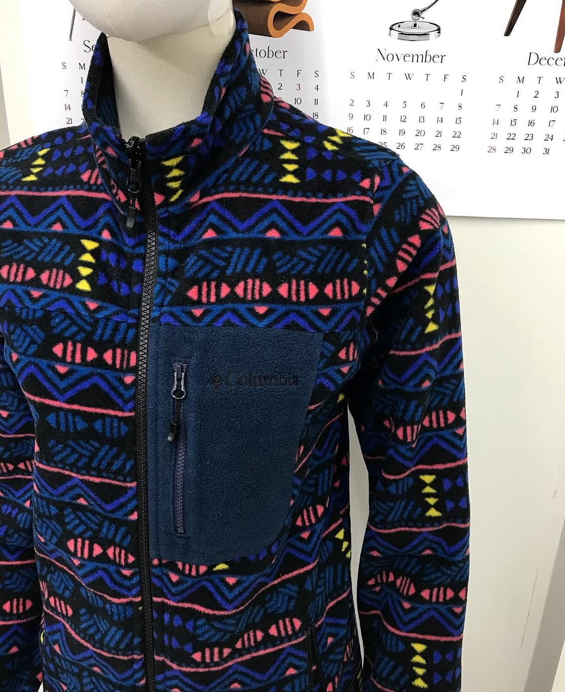 컬럼비아 패턴 플리스 자켓 상품이미지8