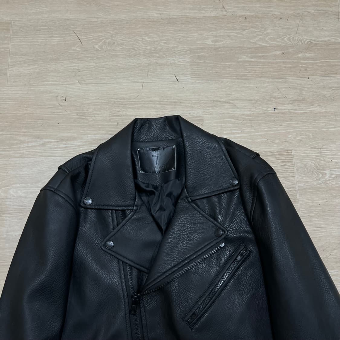 헤비스모커 레더 더블 라이더 가죽자켓 [블랙] XL/105 상품이미지2