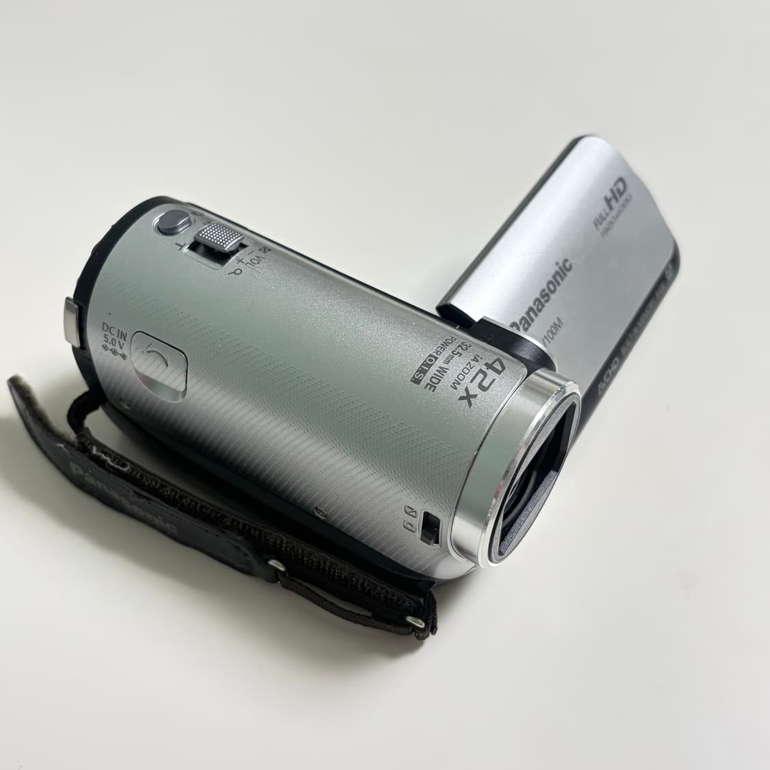 a급) 파나소닉 hc-V100m 실버 빈티지 캠코더 상품이미지3