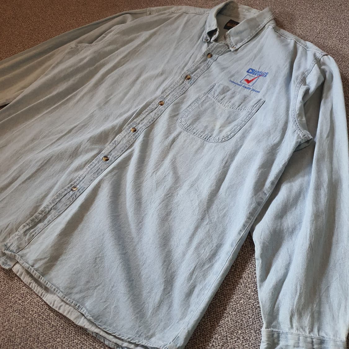 미국 수입 빈티지 데님 셔츠  no.57 상품이미지2
