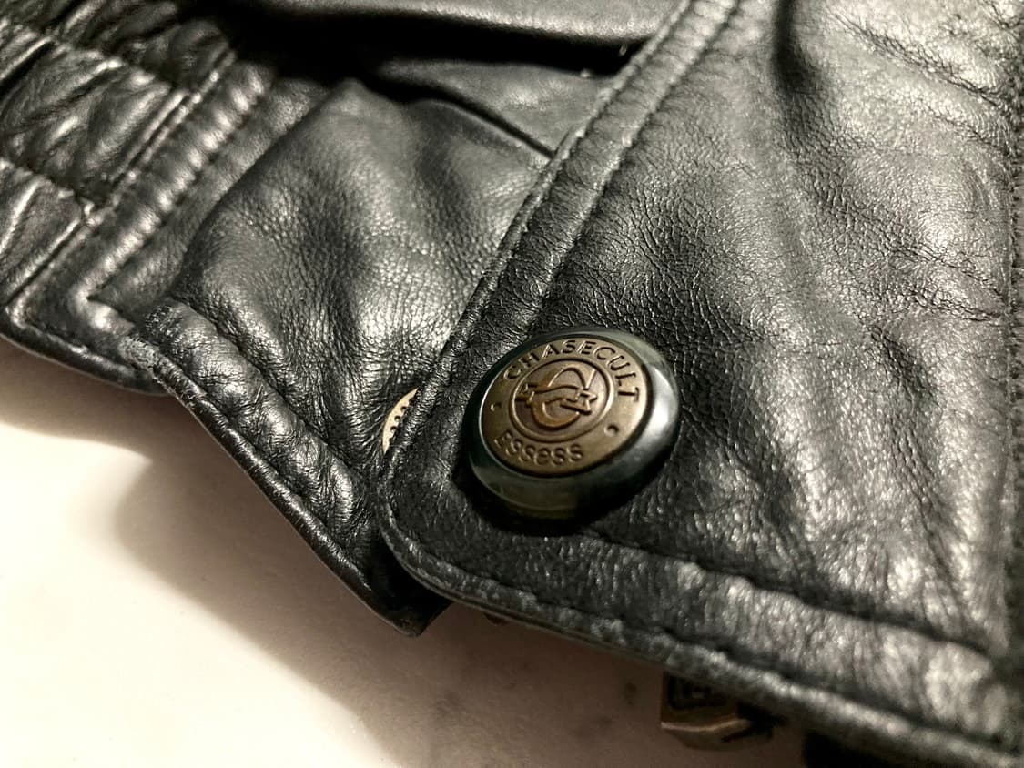 90s 체이스컬트 양가죽 A-2 레더 봄버 자켓 100-105 상품이미지8