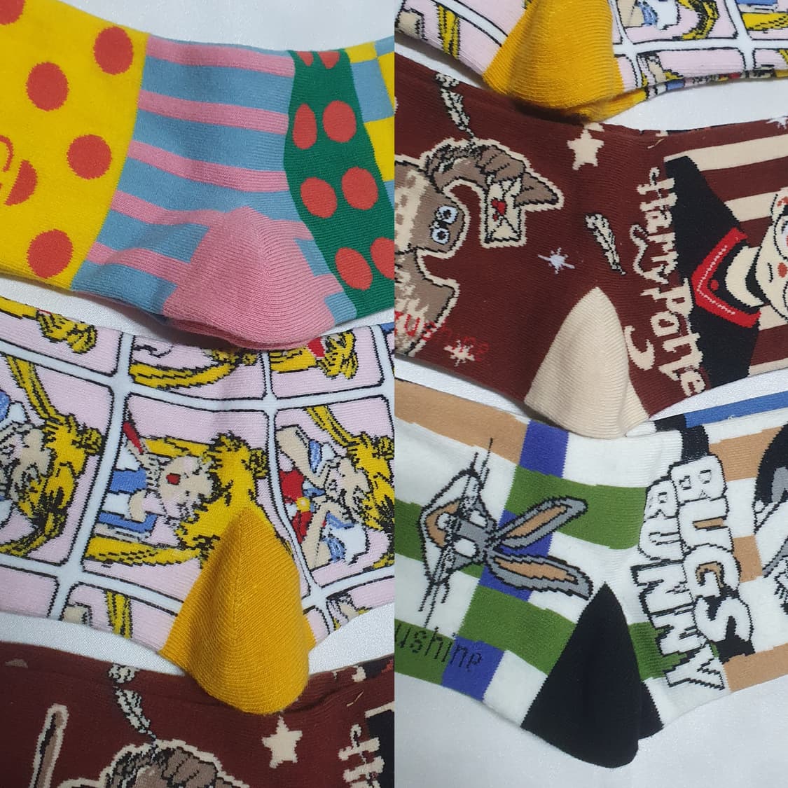 도트 부엉이 토끼 캐릭터 양말 상품이미지7