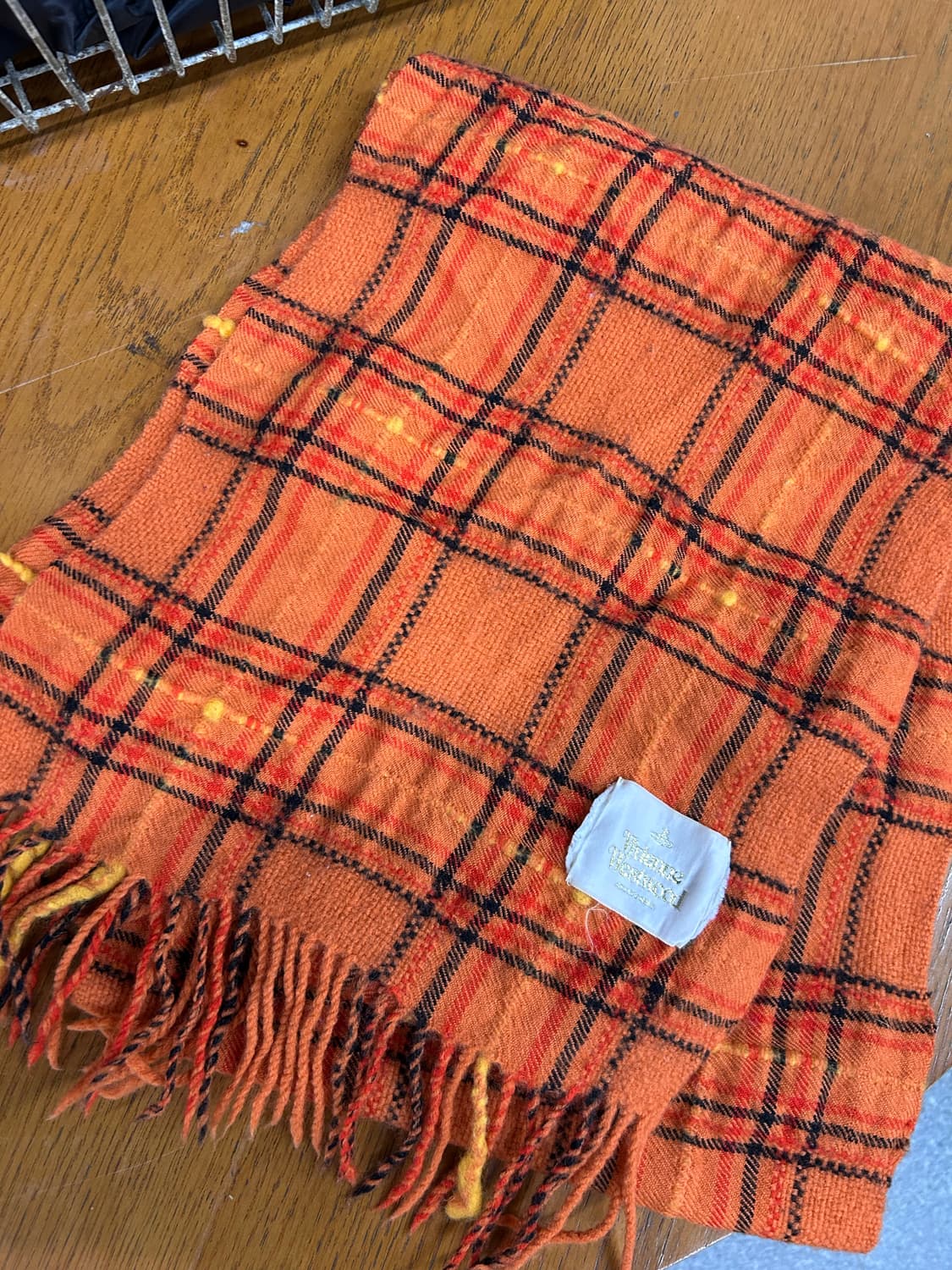 Vivienne Westwood Check Muffler 상품이미지1