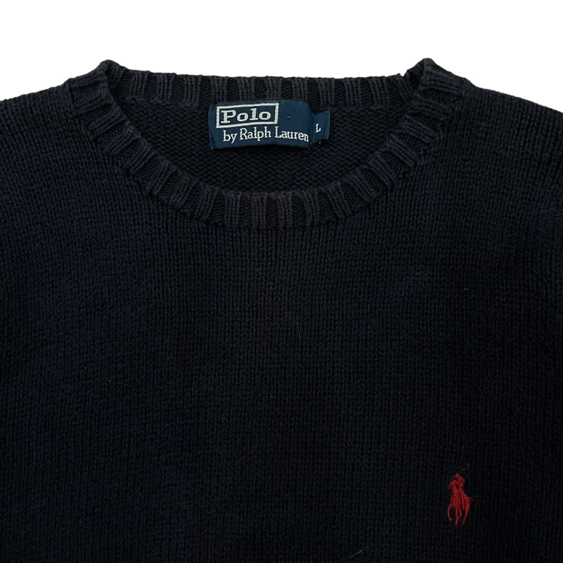 폴로 랄프로렌 레드포니 네이비 니트 L 상품이미지3