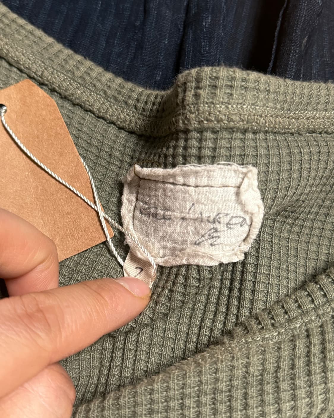 그렉로렌 와플 니트 롱슬리브 2 상품이미지4