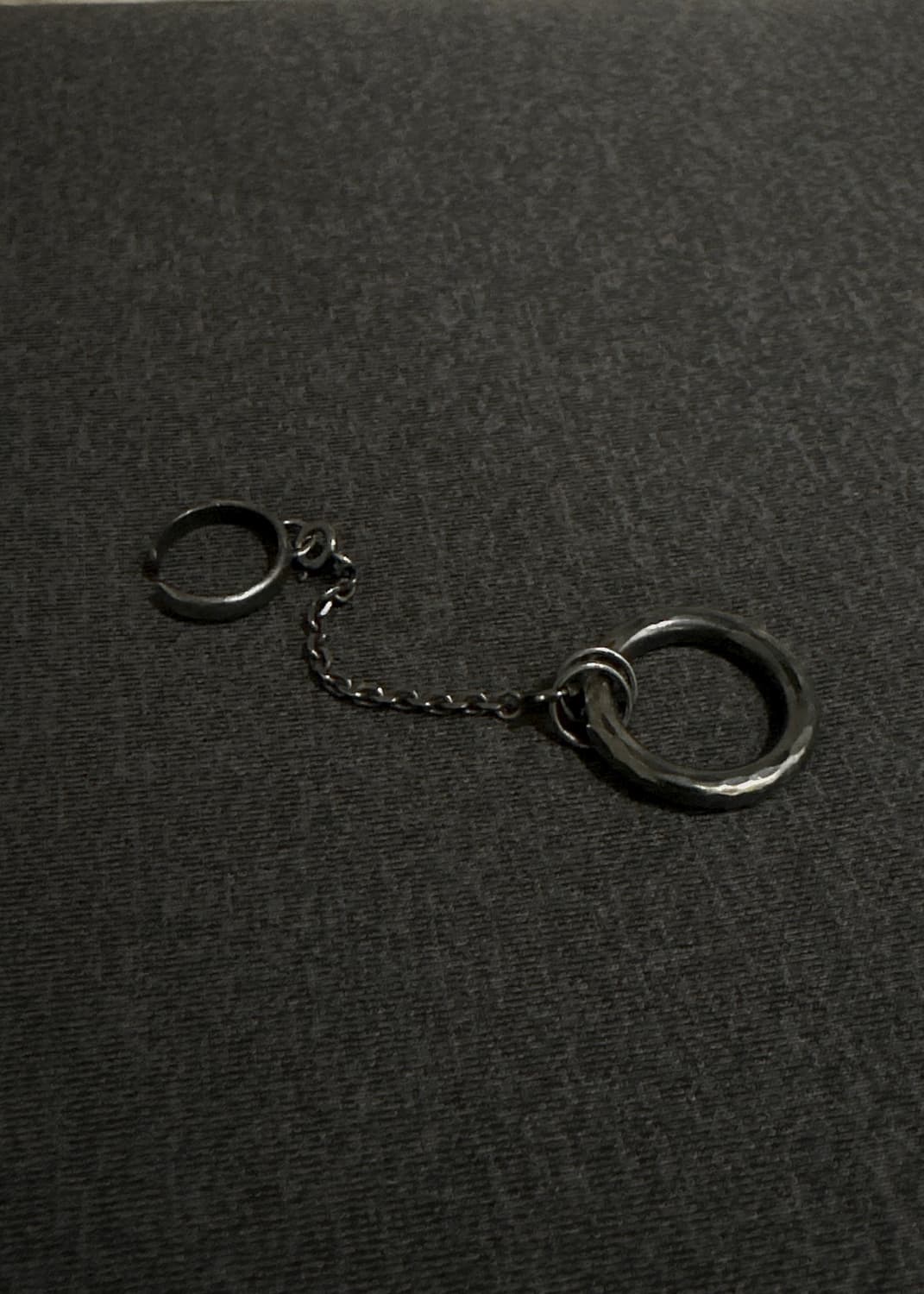 CHIN TEO 925실버 듀얼 링 상품이미지3