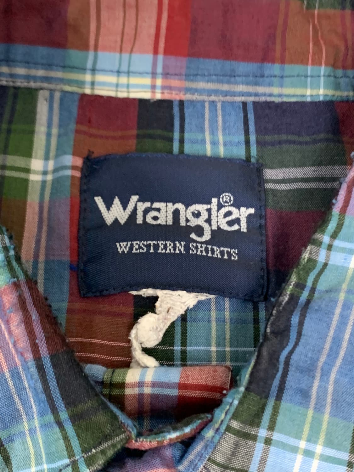 WRANGLER 웨스턴 반팔 셔츠 상품이미지2