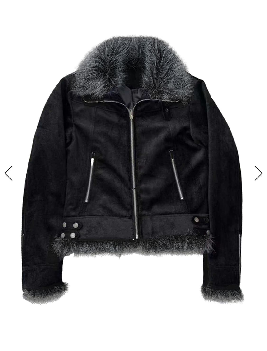 비엑세스 no E mosen fur jarket 퍼자켓 아우터 상품이미지1