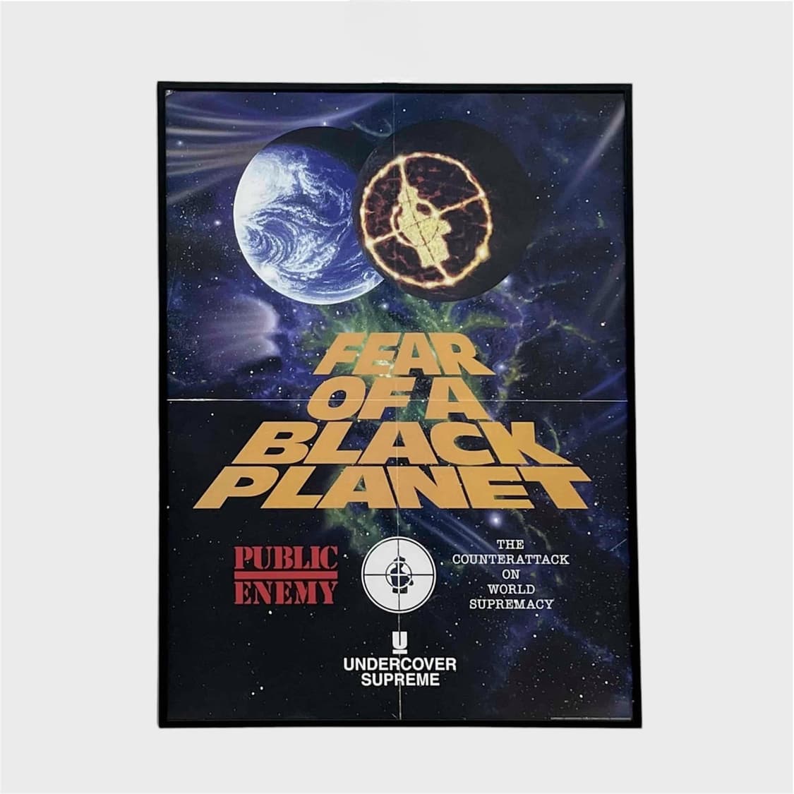 슈프림 언더커버 퍼블릭 에너미 포스터 정품 (액자포함) Supreme 상품이미지1