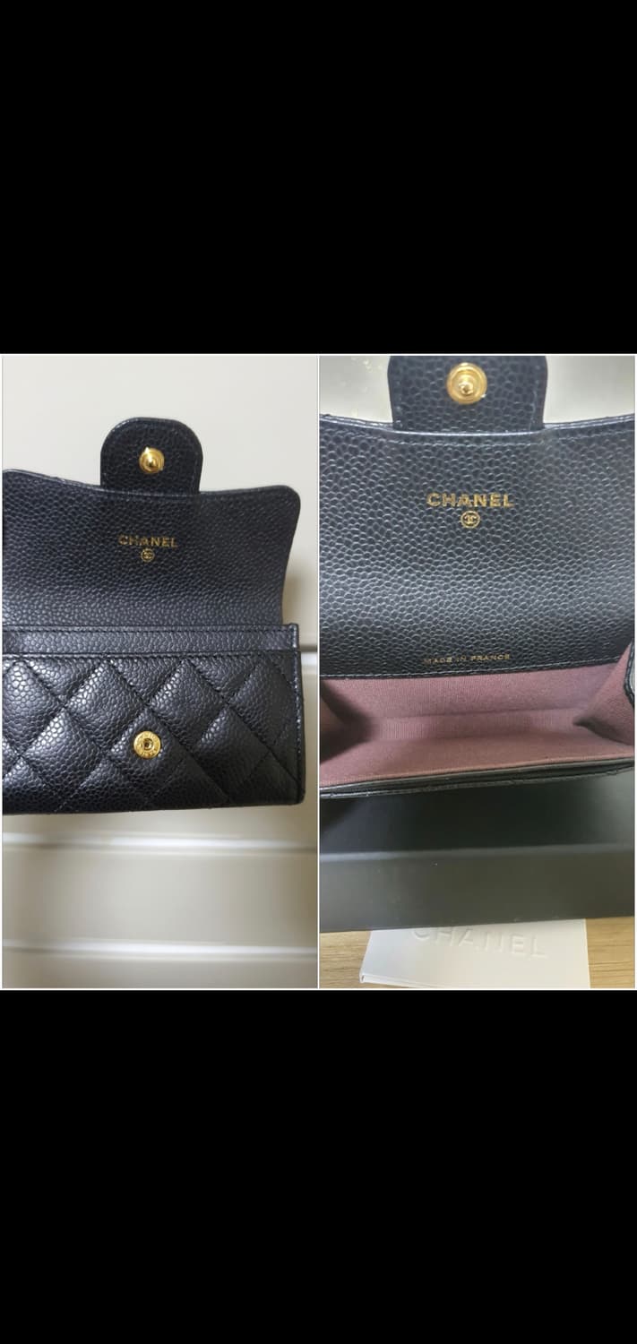 샤넬 캐비어 클똑 카드지갑/지갑 정품S급(보증서O) 상품이미지9