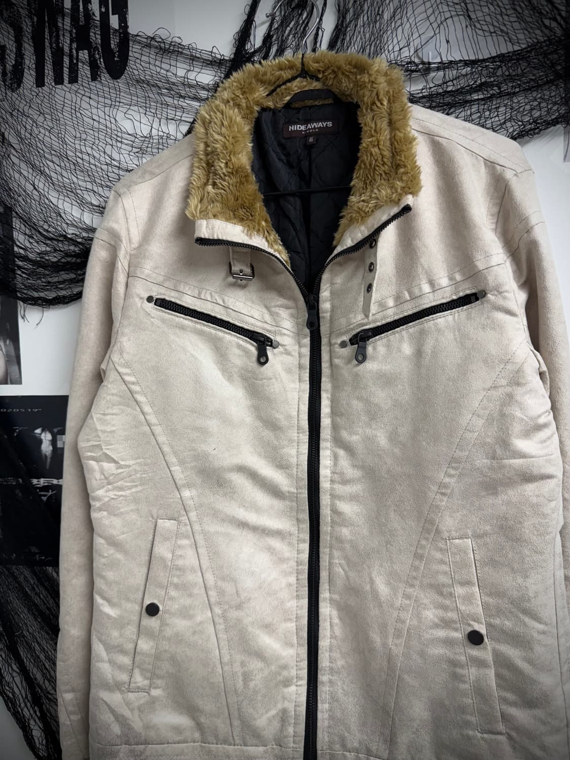 00s fur suede jacket 상품이미지2