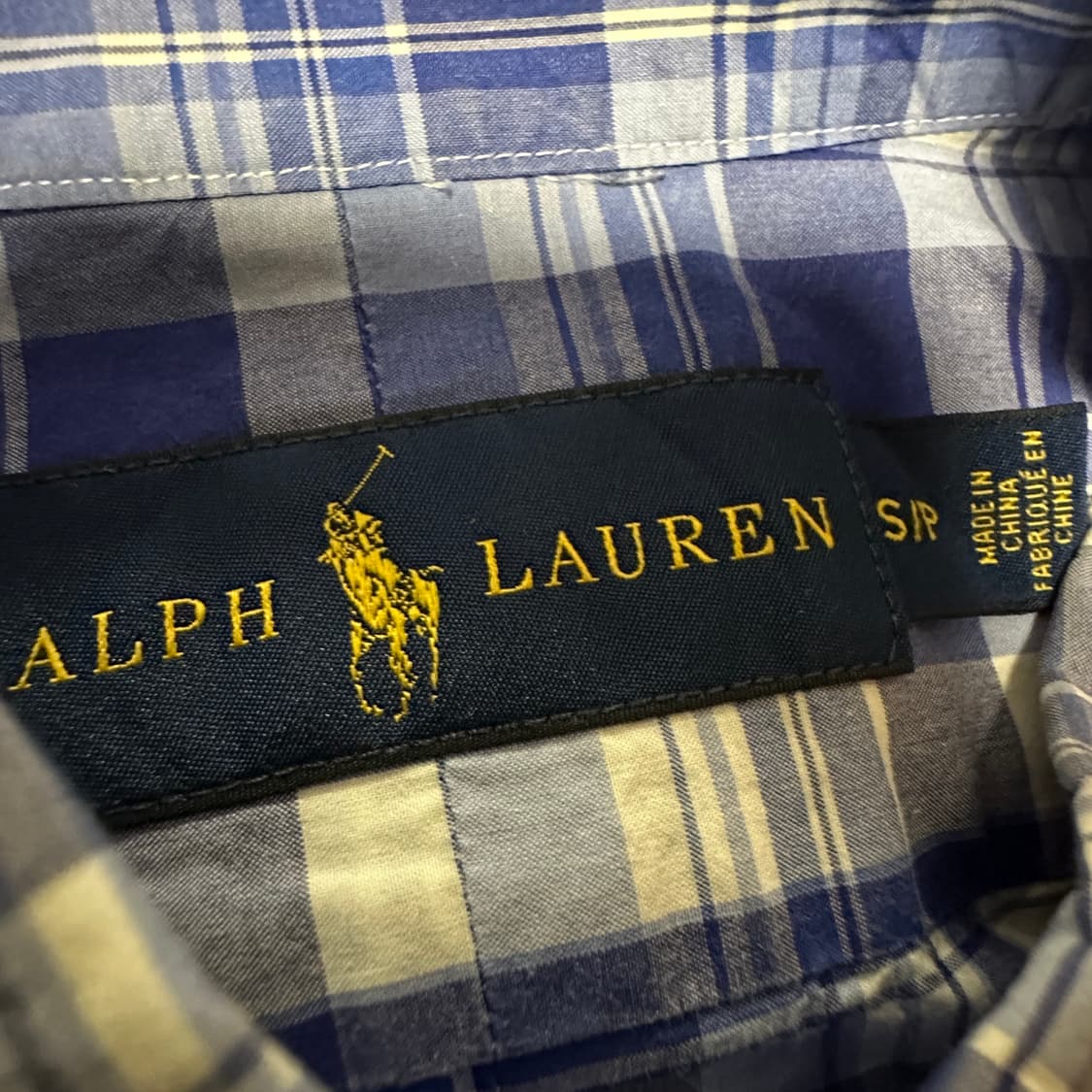 POLO RALPH LAUREN half shirt check 상품이미지4